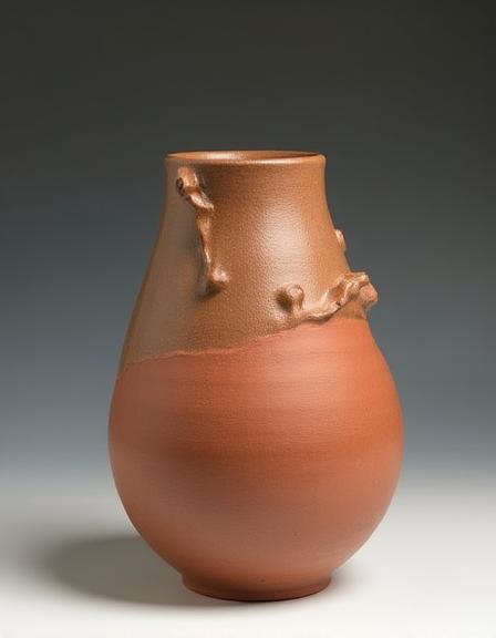 Dialectic Clay Vase